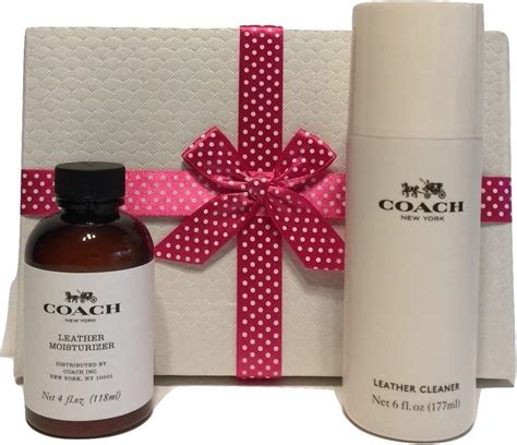 coach leather cleaner and moisturizer.